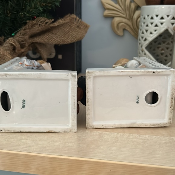 Vintage rare made in Japan ceramic bookends - Picture 6 of 7